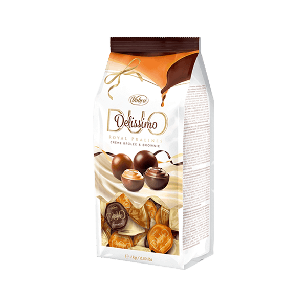 Delissimo Duo Brownie & Creme Brulee 1 kg